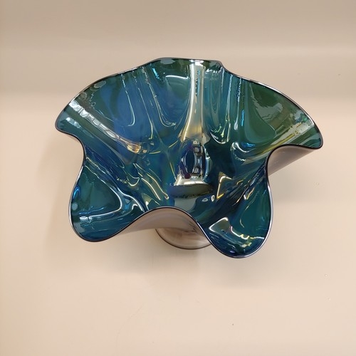 DB-706 Candy Dish Drk Blue 4.75x7.5 $48 at Hunter Wolff Gallery